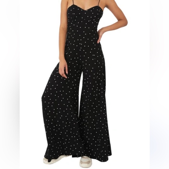 Free People Summer Jamboree Jumpsuit -Size Medium - Picture 3 of 9